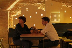 Cristina Scardovi e Michele Giovanazzi. Osteria della Sghisa, Faenza.